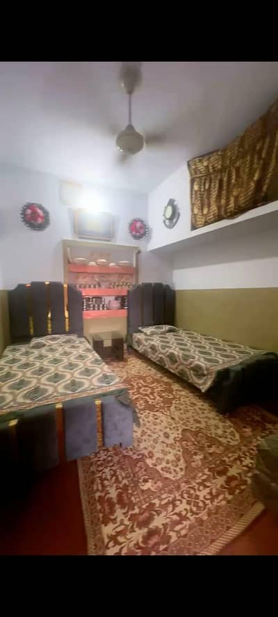 Single bed with metres