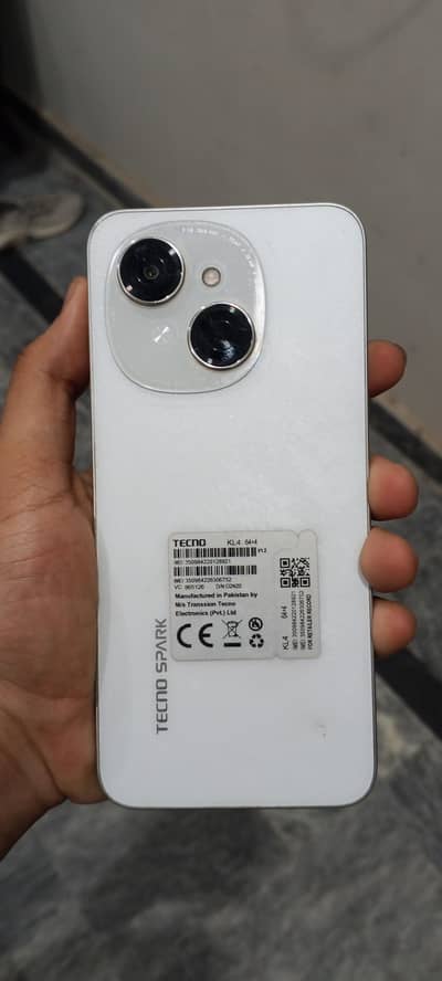 Tecno Spark Go 1 with box and charger