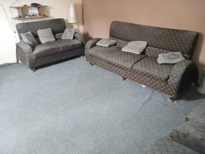 7-Seater Sofa Set – 3 Seater + 2 Seater + 2 Single