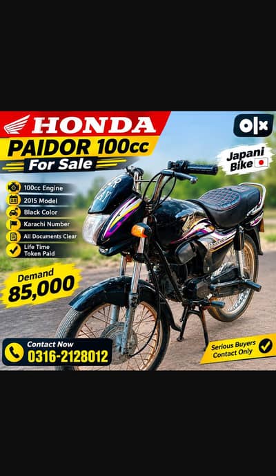 Honda Paidor Japani
