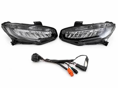 Civic facelift lights