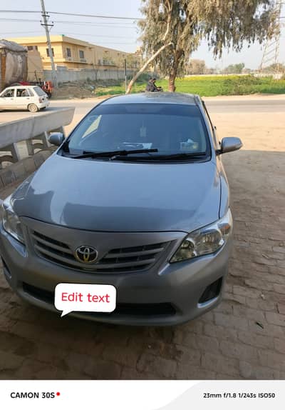Toyota Corolla GLI 2013