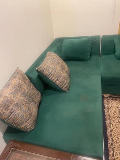 7 seater L shaped sofa