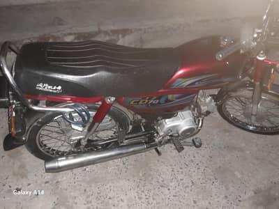 Honda CD 70 2019 model 6000km genuine 24model tanki tapa