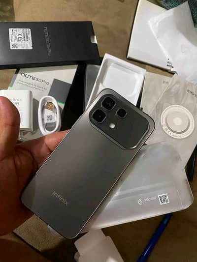 Infinix Note 60 Pro 16+256 GB PTA Approved new condition ha
