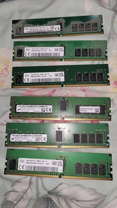 16x6 ddr4 Ram 16 GB per stick server Ram