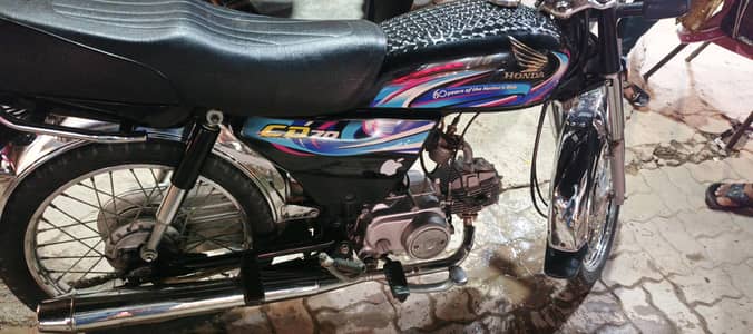 Honda CD 70 2024 totally orignal