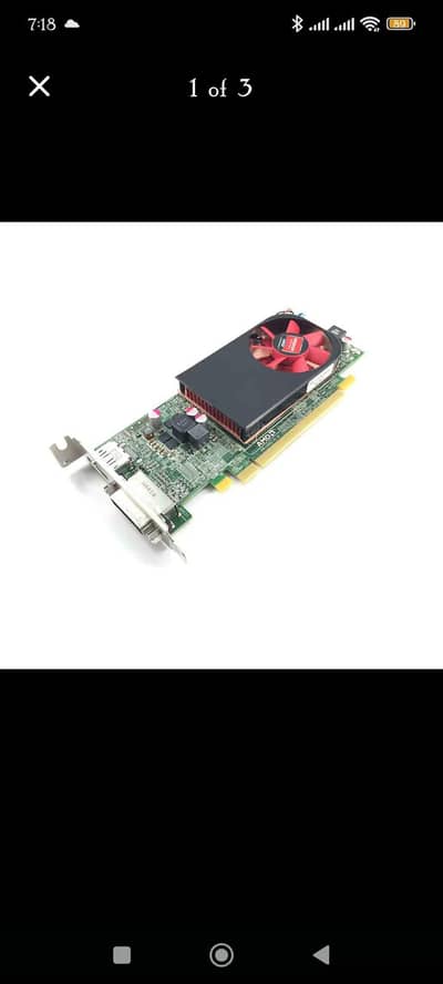 AMD Radeon 2gb graphics card