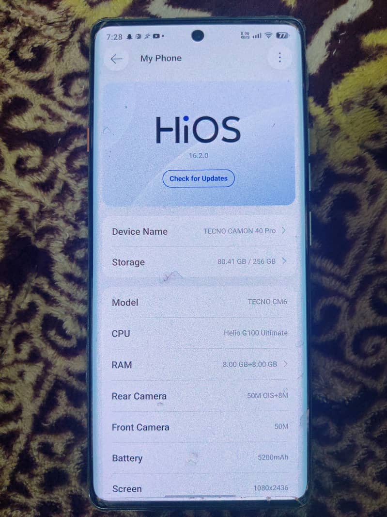 Tecno CAMON 40 Pro 2