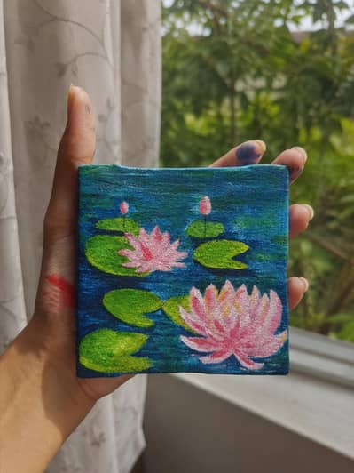 Handpainted canvas