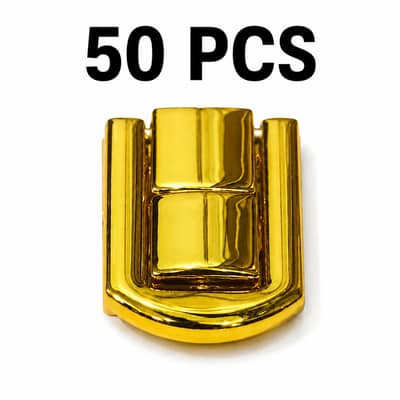 (50 pieces) High quality gold metal lock catch for  wooden box