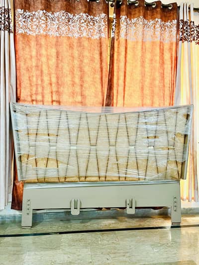 Designer King Size Bed with 2 Side Tables Wrapped & Brand New