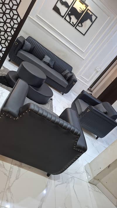 5 seater sofa set with center table