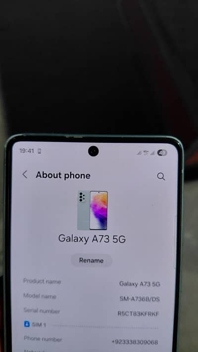 Samsung Mobile A73 5G 03338309068