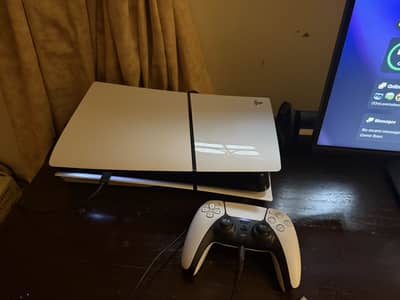 PS5 Slim (1TB, Disc Edition, UK variant) + MSI 120hz Gaming Monitor