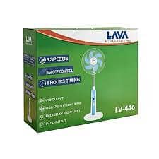 Rechargeable Fan with Light