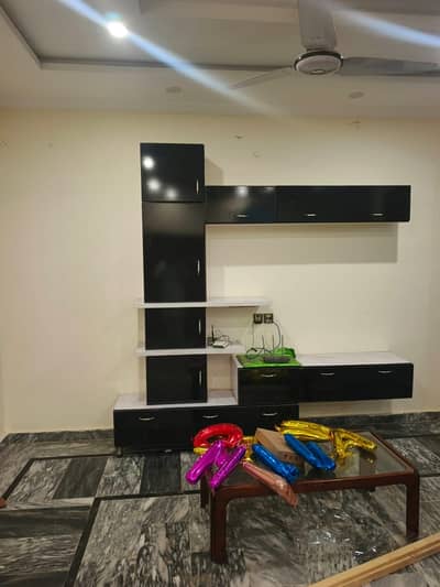 Ready to Fit Cupboard for TV lounge with minor touch ups needed.