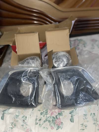 Fog lamp with all parts