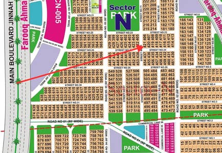 1 Kanal Corner Plot For Sale