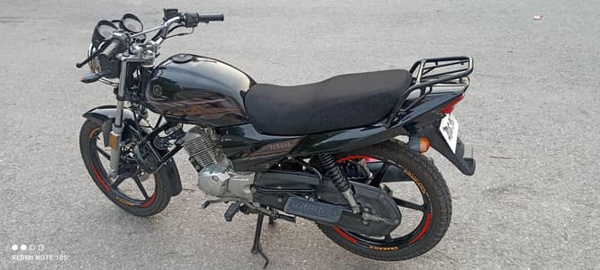 YAMAHA YBZ-125-DX LOW MILEAGE BIKE,TOTAL GENUINE