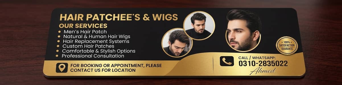 HAIR WIGS FOR MENS