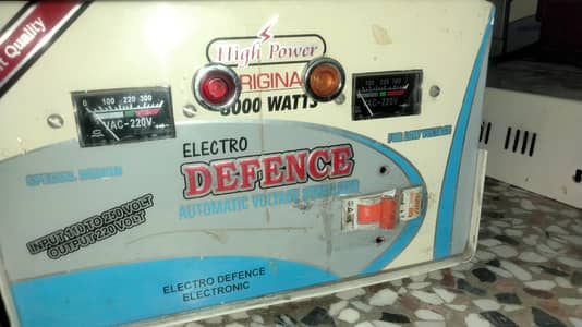Electro Defense electric stablizer 3000 watt