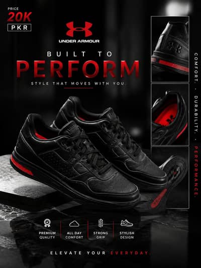 Under armour shoes in 20k