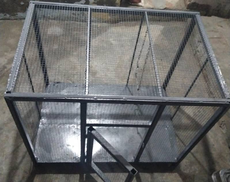 مضبوط لوہے کا بڑا برڈ/برڈز کیج برائے فروخت 2