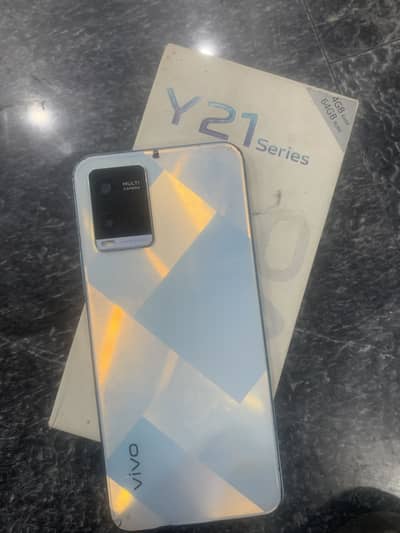 Vivo Y21 4/64 box charger sath ha