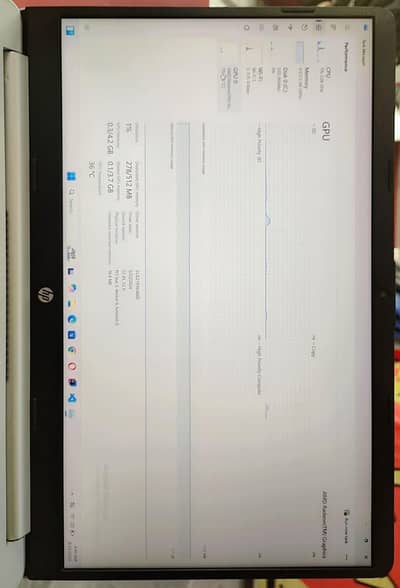Hp Rayzen 7  5700u