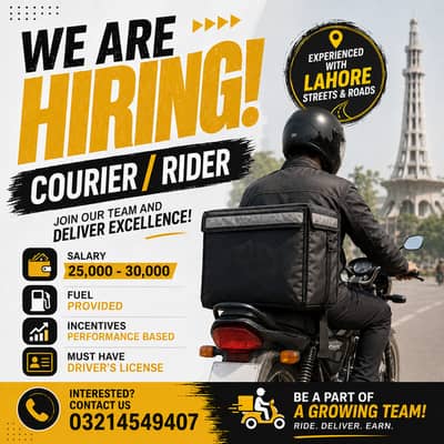 Courier High pay job