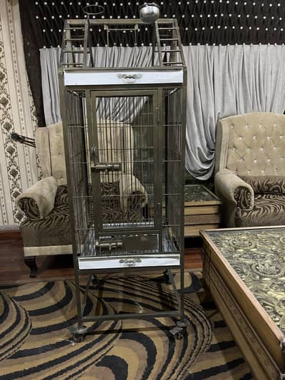 Fancy cage for parrots