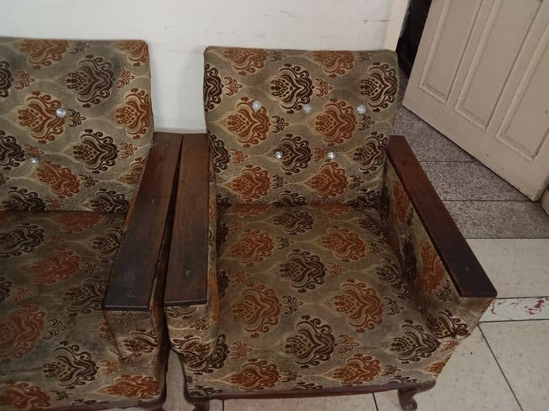 sofa 3 seater solid wood 0