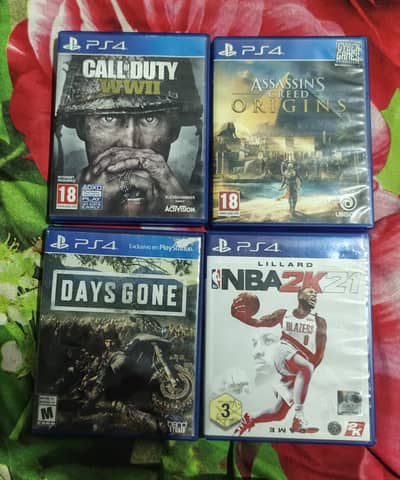 days gone ,ac origins and other for sale