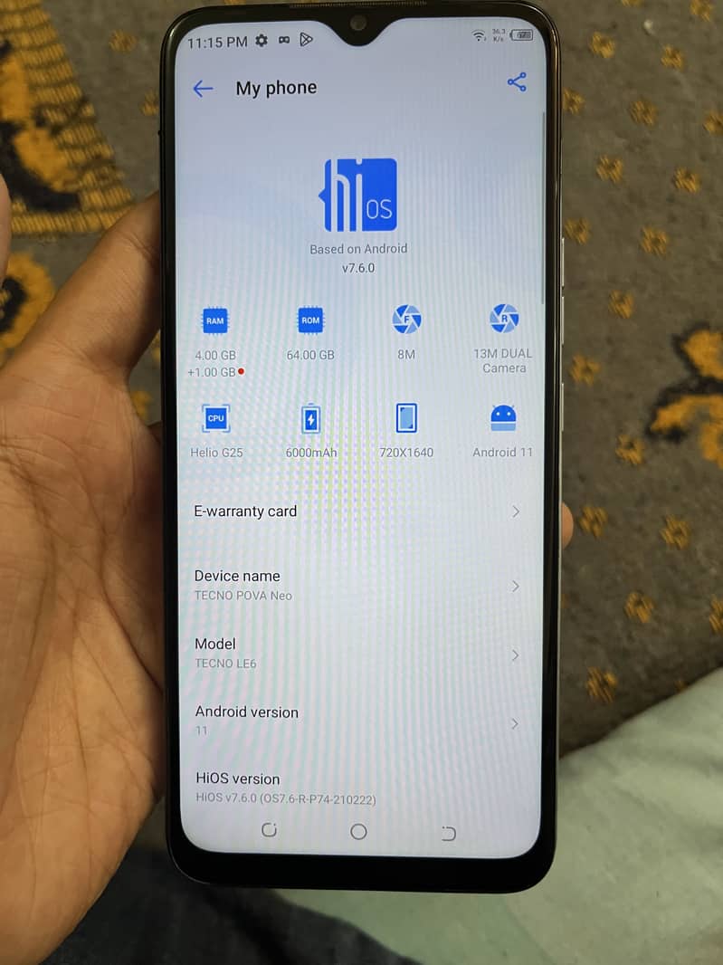 Tecno Pova 4