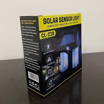 Double Head Solar Wall Light with Motion Sensor | Antique Style