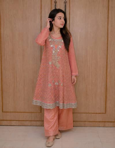 Party wear heavy bridal type dress