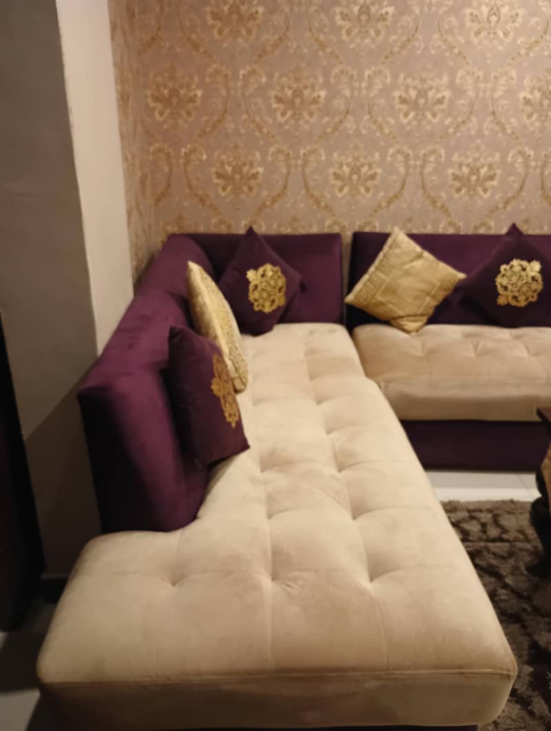 L shaped sofa 1