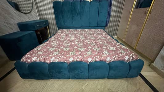 2 months Old Bubble bed (complete set) sofa dressing with new mattress