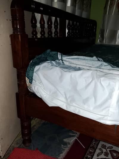 Double Bed with Mattress
