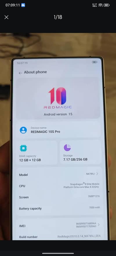 Zte nubia RedMagic 10 Pro