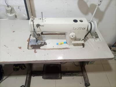 brother machine with serbo mottor with phata paedan