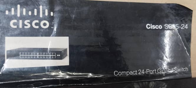 Cisco SG95-24 24-Port Gigabit Switch – Brand New Condition