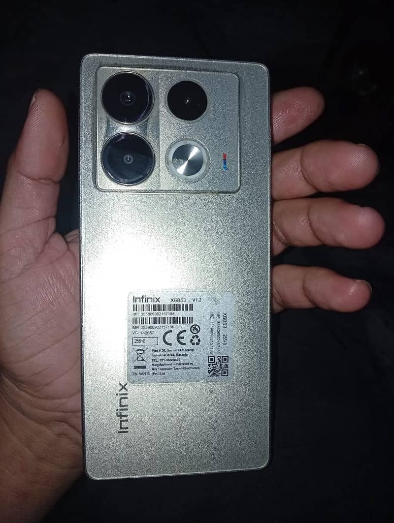 note 40infnix 5
