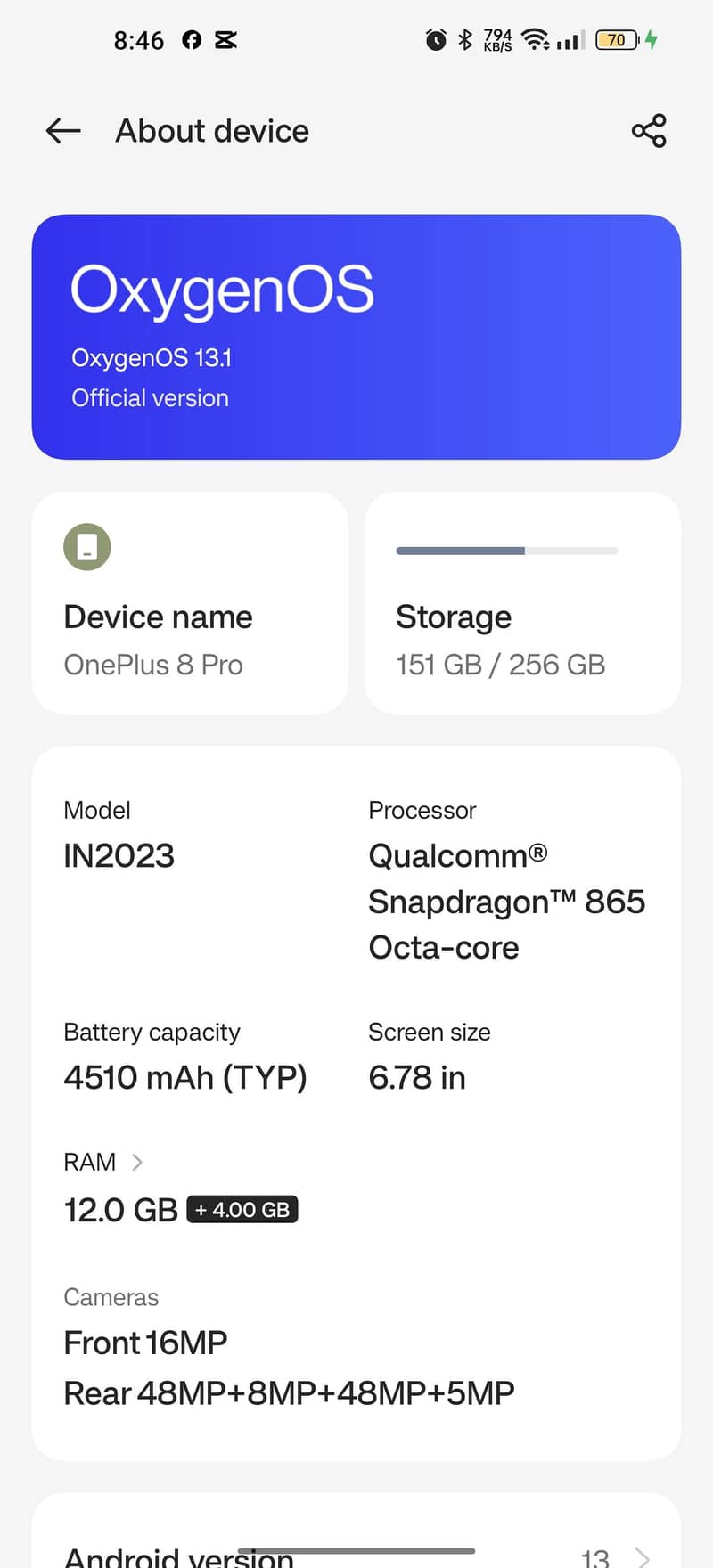One Plus 8 Pro 5