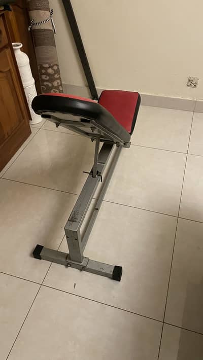 Gym bench adjustable