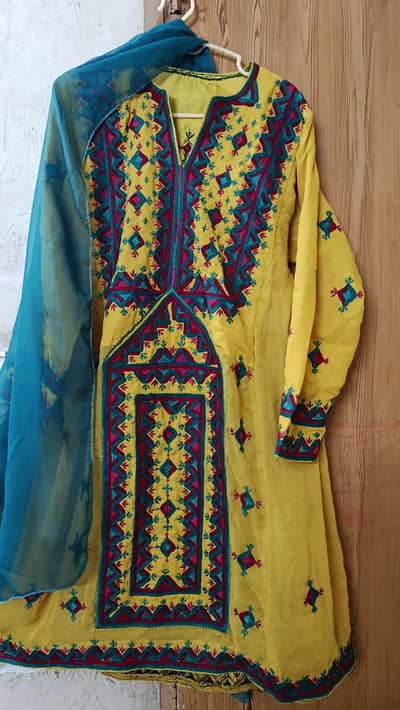 Embroided frock