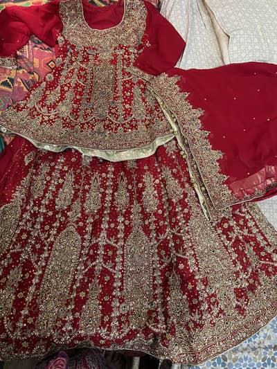 Bridal Dress with Bridal Set