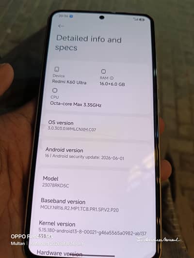 Redmi K60 ultra