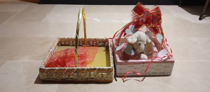 Wedding and gift  Bucket